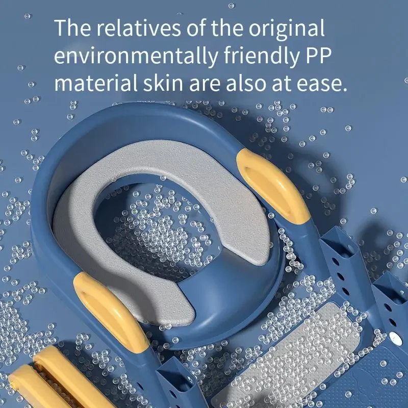 Foldable Kids Toilet Seat with Step - Image 4