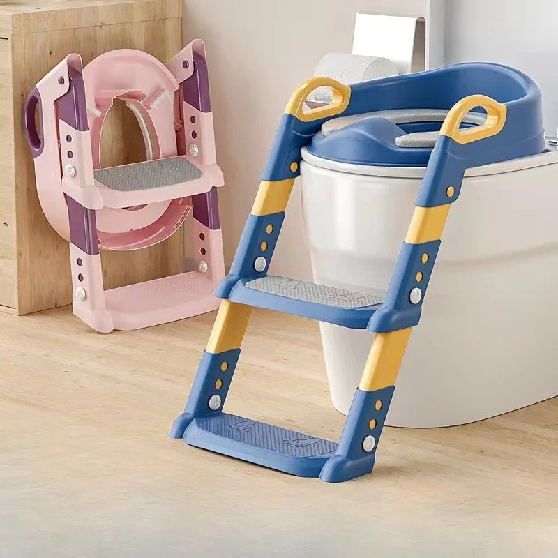 Foldable Kids Toilet Seat with Step